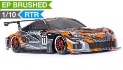 Drift Car Radio Car 1/10 2.4Ghz Exceed RC Electric DriftStar RTR Drift Car 350 Orange Version RC Remote Control