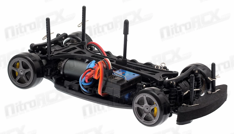 Exceed RC 1/18 Mad Pulse Brushless Drift Car Ready To Run (Red) RC Remote Control Radio 7 Exceed RC 1/18 Mad Pulse Brushless Drift Car Ready To Run (Red) RC Remote Control Radio - Image 7