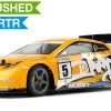 Exceed RC 1/18 Mad Pulse Brushed Race Drift Car Ready To Run (Yellow) RC Remote Control Radio Car