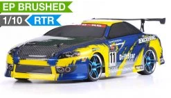 Drift Car Radio Car 1/10 2.4Ghz Exceed RC Electric DriftStar RTR Drift Car Yellow Version RC Remote Control