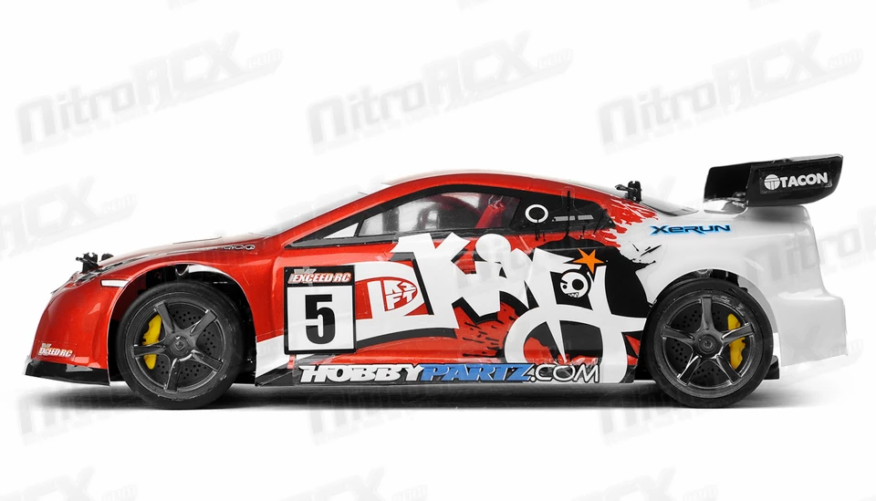 Exceed RC 1/18 Mad Pulse Brushed Race Drift Car Ready To Run (Red) RC Remote Control Radio Car 3 Exceed RC 1/18 Mad Pulse Brushed Race Drift Car Ready To Run (Red) RC Remote Control Radio Car - Image 3