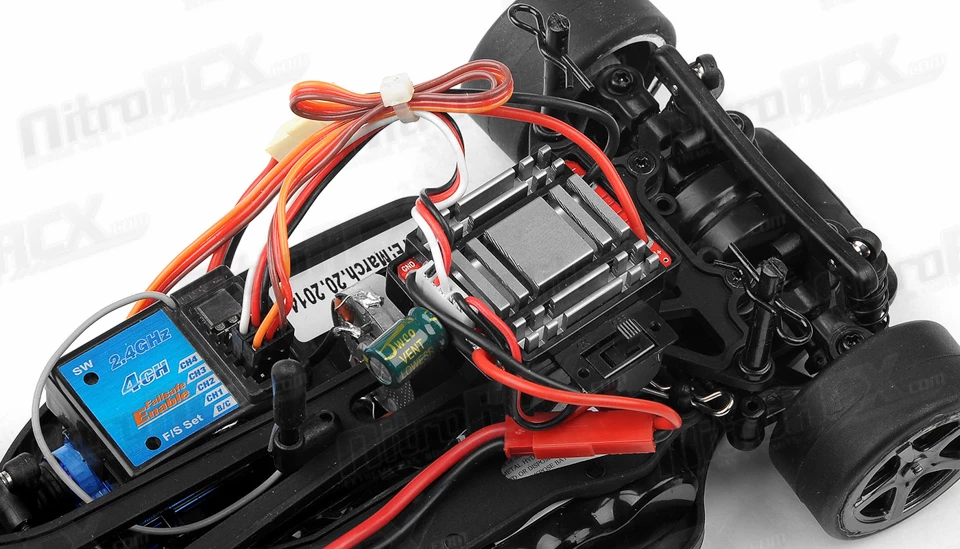 Exceed RC 1/18 Mad Pulse Brushed Race Drift Car Ready To Run (Red) RC Remote Control Radio Car 11 Exceed RC 1/18 Mad Pulse Brushed Race Drift Car Ready To Run (Red) RC Remote Control Radio Car - Image 11