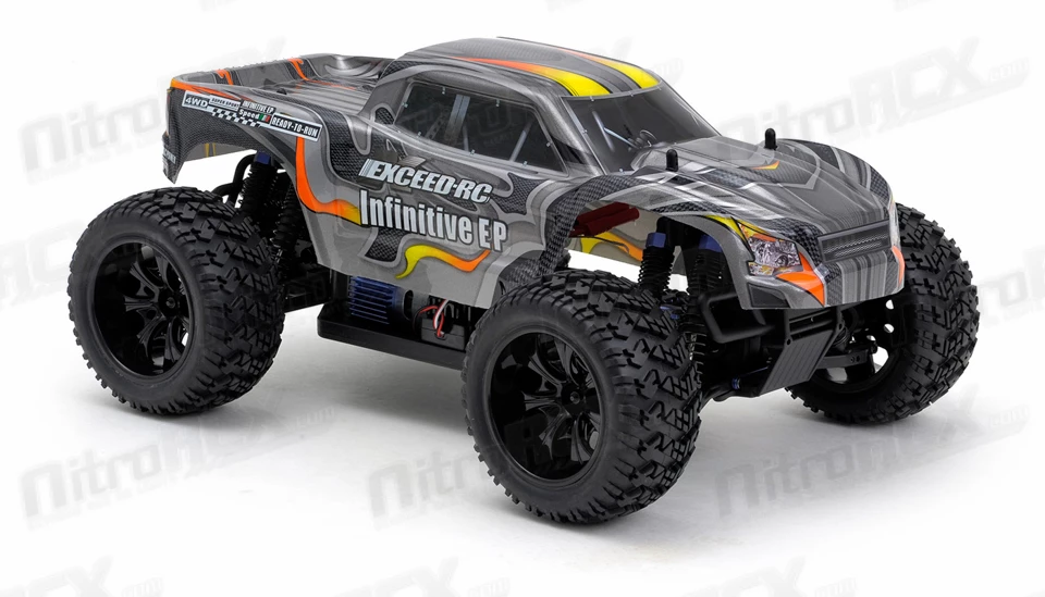 Exceed RC 1/10 2.4Ghz Electric Infinitive EP RTR Off Road Truck TT Yellow RC Remote Control RC Car 3 Exceed RC 1/10 2.4Ghz Electric Infinitive EP RTR Off Road Truck TT Yellow RC Remote Control RC Car - Image 3