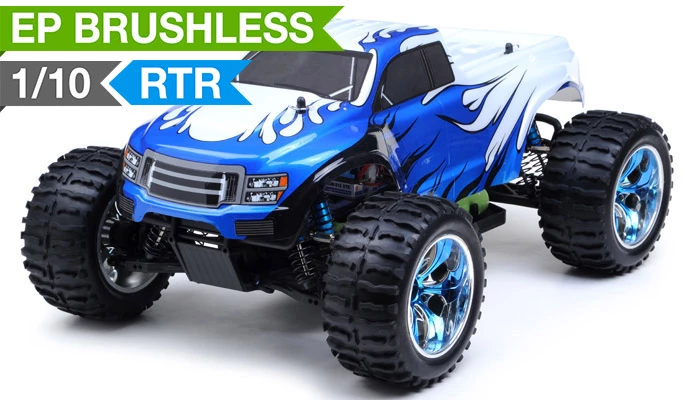 Exceed RC HSP Off Road Truck Radio Car 1/10 Brushless PRO 2.4Ghz Electric Infinitive EP RTR Off Road Truck (CC Blue) RC Remote Control Car With Aluminum Shocks + 3s LiPo Ready 1 Exceed RC HSP Off Road Truck Radio Car 1/10 Brushless PRO 2.4Ghz Electric Infinitive EP RTR Off Road Truck (CC Blue) RC Remote Control Car With Aluminum Shocks + 3s LiPo Ready