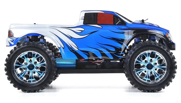 Exceed RC HSP Off Road Truck Radio Car 1/10 Brushless PRO 2.4Ghz Electric Infinitive EP RTR Off Road Truck (CC Blue) RC Remote Control Car With Aluminum Shocks + 3s LiPo Ready 3 Exceed RC HSP Off Road Truck Radio Car 1/10 Brushless PRO 2.4Ghz Electric Infinitive EP RTR Off Road Truck (CC Blue) RC Remote Control Car With Aluminum Shocks + 3s LiPo Ready - Image 3