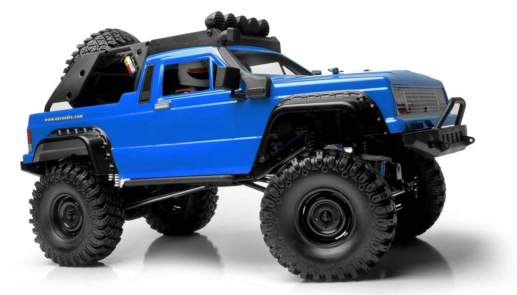Exceed RC Rock Crawler Car 1/10 Scale 2.4Ghz MadVolt 4WD Electric Remote Control RTR Ready To Run W/ Waterproof Electronics (Blue) 2 Exceed RC Rock Crawler Car 1/10 Scale 2.4Ghz MadVolt 4WD Electric Remote Control RTR Ready To Run W/ Waterproof Electronics (Blue) - Image 2