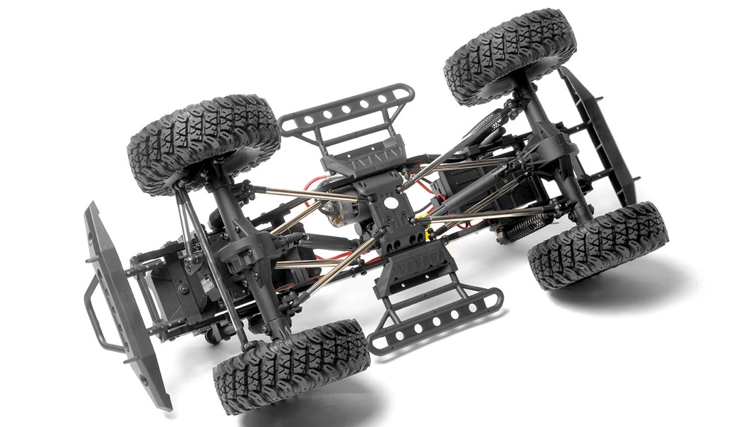 Exceed RC Rock Crawler Car 1/10 Scale 2.4Ghz MadVolt 4WD Electric Remote Control RTR Ready To Run W/ Waterproof Electronics (Blue) 10 Exceed RC Rock Crawler Car 1/10 Scale 2.4Ghz MadVolt 4WD Electric Remote Control RTR Ready To Run W/ Waterproof Electronics (Blue) - Image 10