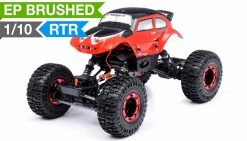 1/10 Mad Gear Cliff 2.4Ghz R/C Ready To Run RTR Rock Crawler (Red) RC Remote Control Radio Car