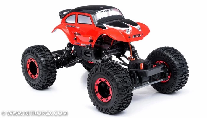 1/10 Mad Gear Cliff 2.4Ghz R/C Ready To Run RTR Rock Crawler (Red) RC Remote Control Radio Car 2 1/10 Mad Gear Cliff 2.4Ghz R/C Ready To Run RTR Rock Crawler (Red) RC Remote Control Radio Car - Image 2