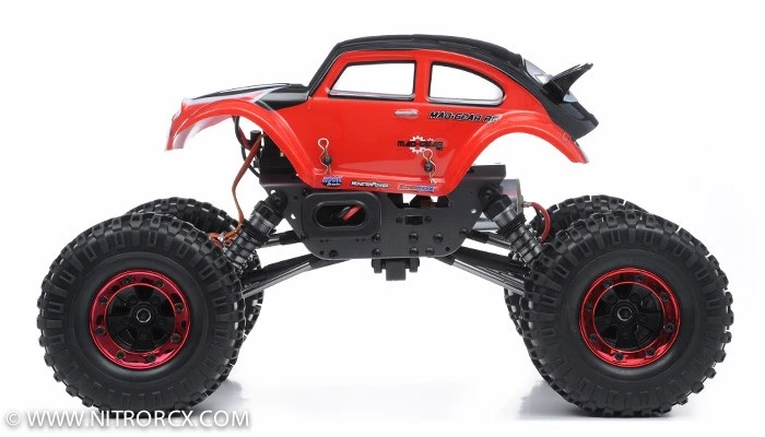 1/10 Mad Gear Cliff 2.4Ghz R/C Ready To Run RTR Rock Crawler (Red) RC Remote Control Radio Car 4 1/10 Mad Gear Cliff 2.4Ghz R/C Ready To Run RTR Rock Crawler (Red) RC Remote Control Radio Car - Image 4