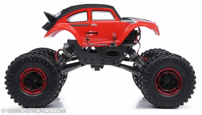 1/10 Mad Gear Cliff 2.4Ghz R/C Ready To Run RTR Rock Crawler (Red) RC Remote Control Radio Car 5 1/10 Mad Gear Cliff 2.4Ghz R/C Ready To Run RTR Rock Crawler (Red) RC Remote Control Radio Car - Image 5