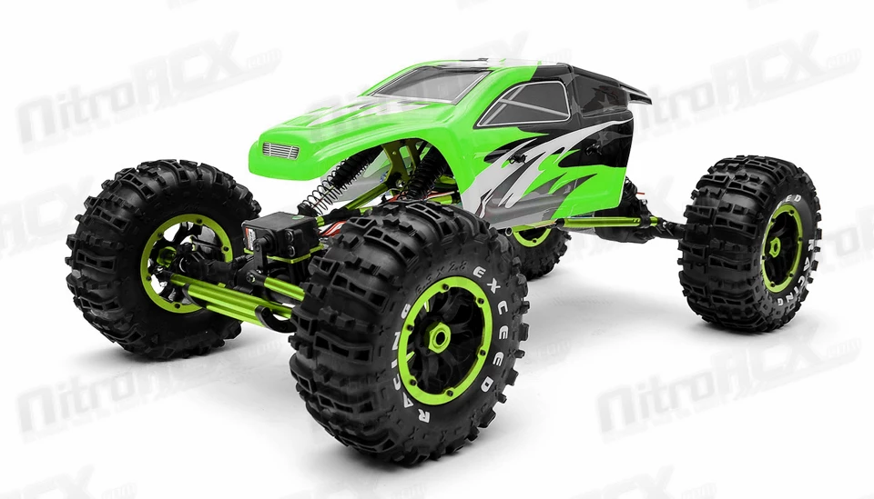 Exceed RC 1/8Th Mad Torque Rock Crawler Almost Ready To Run ARTR (Transmitter, Receiver, And Battery Not Included) RC Remote Control Radio Crawler (Green) 5 Exceed RC 1/8Th Mad Torque Rock Crawler Almost Ready To Run ARTR (Transmitter, Receiver, And Battery Not Included) RC Remote Control Radio Crawler (Green) - Image 5