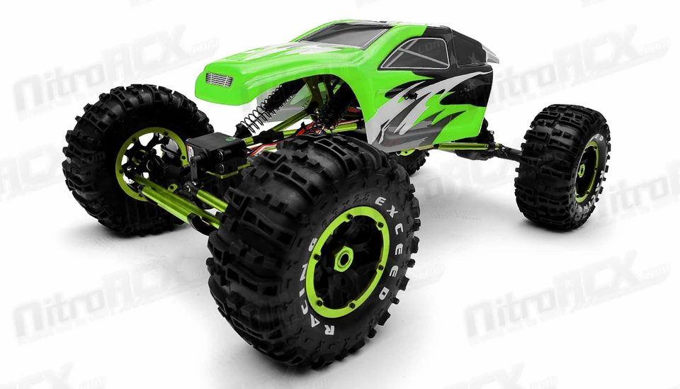 Exceed RC 1/8Th Mad Torque Rock Crawler Almost Ready To Run ARTR (Transmitter, Receiver, And Battery Not Included) RC Remote Control Radio Crawler (Green) 10 Exceed RC 1/8Th Mad Torque Rock Crawler Almost Ready To Run ARTR (Transmitter, Receiver, And Battery Not Included) RC Remote Control Radio Crawler (Green) - Image 10