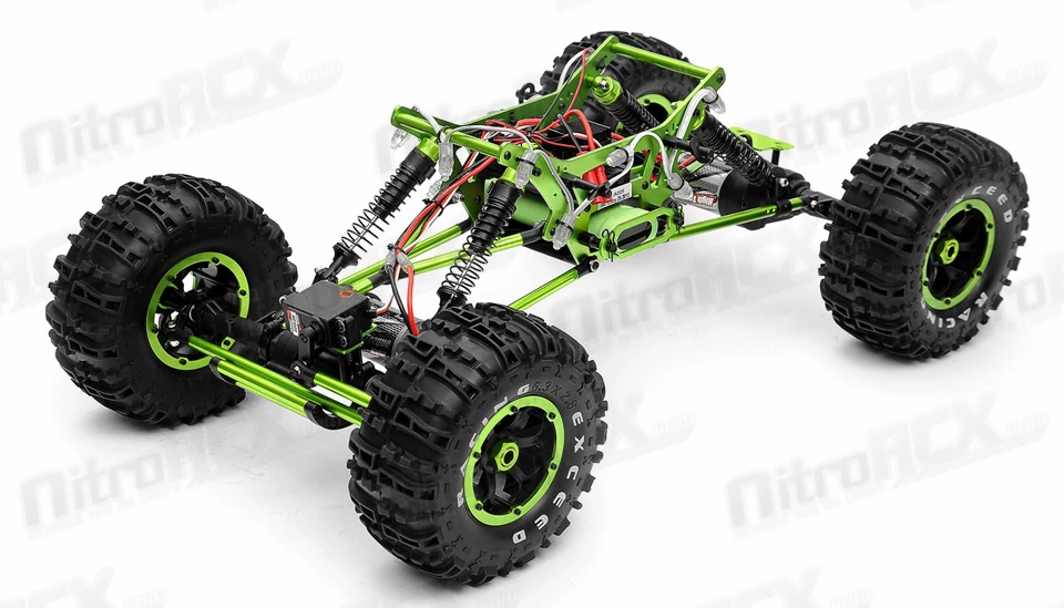 Exceed RC 1/8Th Mad Torque Rock Crawler Almost Ready To Run ARTR (Transmitter, Receiver, And Battery Not Included) RC Remote Control Radio Crawler (Green) 11 Exceed RC 1/8Th Mad Torque Rock Crawler Almost Ready To Run ARTR (Transmitter, Receiver, And Battery Not Included) RC Remote Control Radio Crawler (Green) - Image 11