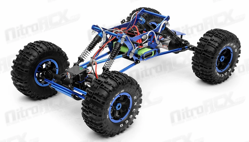 Exceed RC 1/8Th Mad Torque Rock Crawler Ready To Run (Blue) RC Remote Control Radio Crawler 7 Exceed RC 1/8Th Mad Torque Rock Crawler Ready To Run (Blue) RC Remote Control Radio Crawler - Image 7