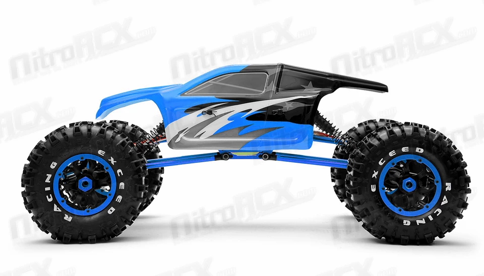 Exceed RC 1/8Th Mad Torque Rock Crawler Ready To Run (Blue) RC Remote Control Radio Crawler 10 Exceed RC 1/8Th Mad Torque Rock Crawler Ready To Run (Blue) RC Remote Control Radio Crawler - Image 10
