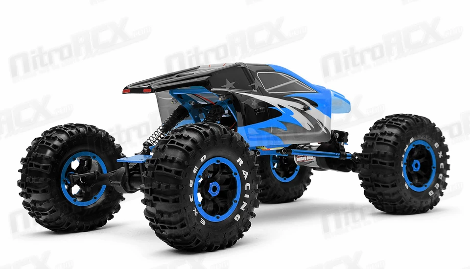Exceed RC 1/8Th Mad Torque Rock Crawler Almost Ready To Run ARTR (Transmitter, Receiver, And Battery Not Included) RC Remote Control Radio Crawler (Blue) 9 Exceed RC 1/8Th Mad Torque Rock Crawler Almost Ready To Run ARTR (Transmitter, Receiver, And Battery Not Included) RC Remote Control Radio Crawler (Blue) - Image 9