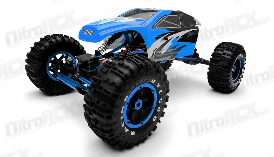 Exceed RC 1/8Th Mad Torque Rock Crawler Almost Ready To Run ARTR (Transmitter, Receiver, And Battery Not Included) RC Remote Control Radio Crawler (Blue) 10 Exceed RC 1/8Th Mad Torque Rock Crawler Almost Ready To Run ARTR (Transmitter, Receiver, And Battery Not Included) RC Remote Control Radio Crawler (Blue) - Image 10