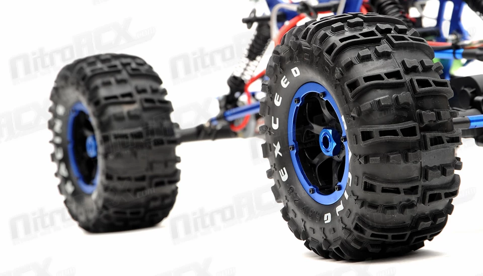 Exceed RC 1/8Th Mad Torque Rock Crawler Almost Ready To Run ARTR (Transmitter, Receiver, And Battery Not Included) RC Remote Control Radio Crawler (Blue) 13 Exceed RC 1/8Th Mad Torque Rock Crawler Almost Ready To Run ARTR (Transmitter, Receiver, And Battery Not Included) RC Remote Control Radio Crawler (Blue) - Image 13