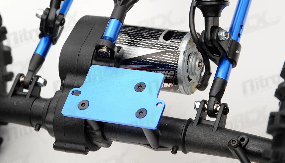 Exceed RC 1/8Th Mad Torque Rock Crawler Almost Ready To Run ARTR (Transmitter, Receiver, And Battery Not Included) RC Remote Control Radio Crawler (Blue) 14 Exceed RC 1/8Th Mad Torque Rock Crawler Almost Ready To Run ARTR (Transmitter, Receiver, And Battery Not Included) RC Remote Control Radio Crawler (Blue) - Image 14