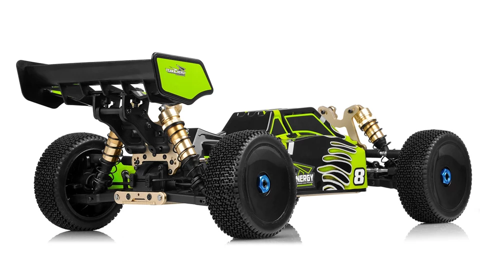 Team Energy T8X 1/8 Scale Brushless Powered Ready To Run Racing Buggy With Dimension GT3X AFHDS 2.4ghz 3 Channel Radio System RC Remote Control Radio Buggy 4 Team Energy T8X 1/8 Scale Brushless Powered Ready To Run Racing Buggy With Dimension GT3X AFHDS 2.4ghz 3 Channel Radio System RC Remote Control Radio Buggy - Image 4