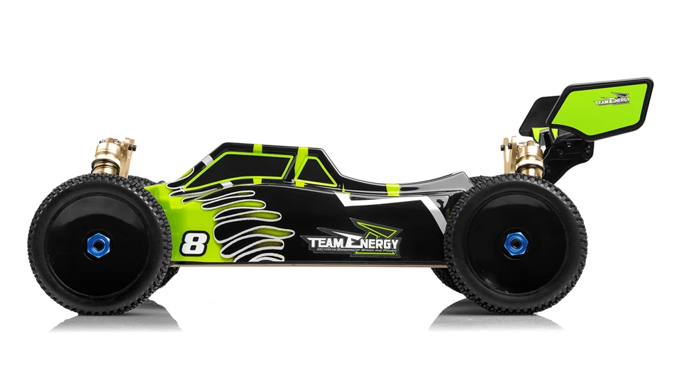 Team Energy T8X 1/8 Scale Brushless Powered Ready To Run Racing Buggy With Dimension GT3X AFHDS 2.4ghz 3 Channel Radio System RC Remote Control Radio Buggy 5 Team Energy T8X 1/8 Scale Brushless Powered Ready To Run Racing Buggy With Dimension GT3X AFHDS 2.4ghz 3 Channel Radio System RC Remote Control Radio Buggy - Image 5