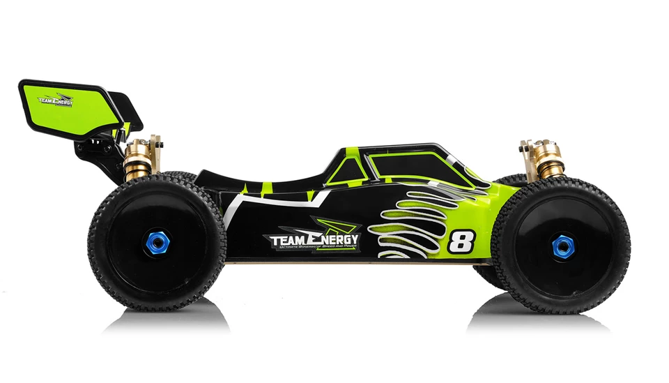 Team Energy T8X 1/8 Scale Brushless Powered Ready To Run Racing Buggy With Dimension GT3X AFHDS 2.4ghz 3 Channel Radio System RC Remote Control Radio Buggy 6 Team Energy T8X 1/8 Scale Brushless Powered Ready To Run Racing Buggy With Dimension GT3X AFHDS 2.4ghz 3 Channel Radio System RC Remote Control Radio Buggy - Image 6