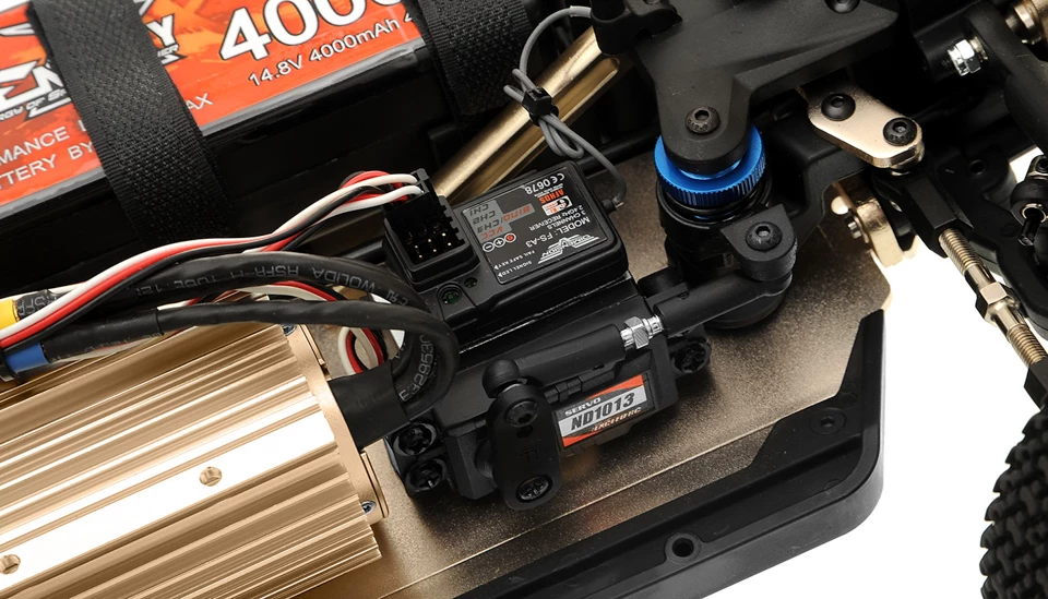 Team Energy T8X 1/8 Scale Brushless Powered Ready To Run Racing Buggy With Dimension GT3X AFHDS 2.4ghz 3 Channel Radio System RC Remote Control Radio Buggy 15 Team Energy T8X 1/8 Scale Brushless Powered Ready To Run Racing Buggy With Dimension GT3X AFHDS 2.4ghz 3 Channel Radio System RC Remote Control Radio Buggy - Image 15