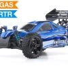 Exceed RC Forza Buggy Radio Car 1/10 2.4Ghz .18 Engine 2-Speed RTR Nitro Powered Off Road Buggy Baha Blue RC Remote Control
