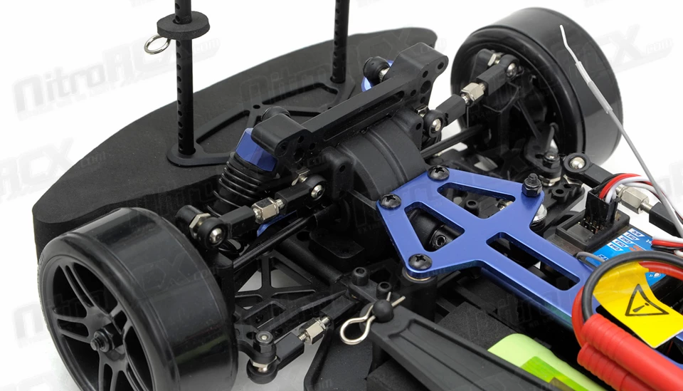 Exceed RC 1/10 2.4Ghz Electric DriftStar RTR Drift Car (TT Carbon) RC Remote Control Radio RC Car 13 Exceed RC 1/10 2.4Ghz Electric DriftStar RTR Drift Car (TT Carbon) RC Remote Control Radio RC Car - Image 13