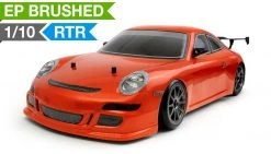 1/10 Scale Exceed RC MadSpeed Electric Powered Drift Car GT3 Style RC Remote Control Radio Car(Orange)