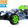 Exceed RC Hyper Single Speed Buggy Radio Car 1/10 2.4Ghz .18 Engine Nitro Powered Off Road Buggy Fire Black RC Remote Control