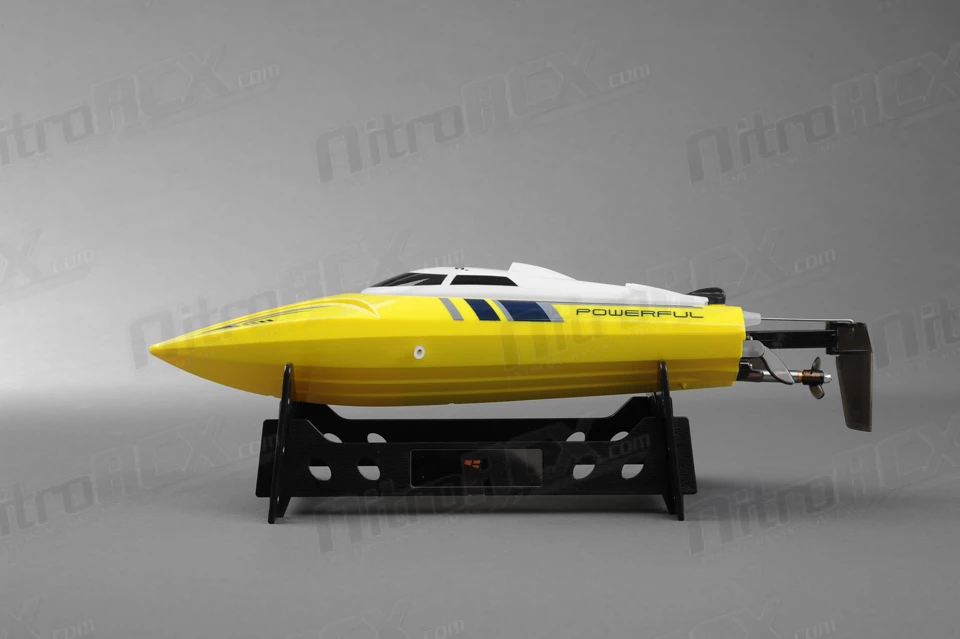UDI003 Bullet 2.4G 4CH Wireless Remote Control High Speed Racing RC Boat With Low Battery Warning Function (Yellow) 2 UDI003 Bullet 2.4G 4CH Wireless Remote Control High Speed Racing RC Boat With Low Battery Warning Function (Yellow) - Image 2