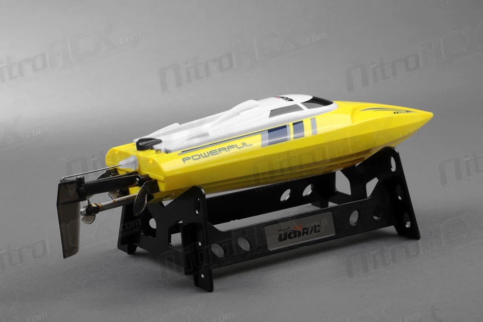 UDI003 Bullet 2.4G 4CH Wireless Remote Control High Speed Racing RC Boat With Low Battery Warning Function (Yellow) 4 UDI003 Bullet 2.4G 4CH Wireless Remote Control High Speed Racing RC Boat With Low Battery Warning Function (Yellow) - Image 4