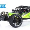 Exceed RC Barca 1/5th Giant Scale 32cc Gasoline Powered Off-Road With Fail Safe Remote Control RC Buggy Ready To Run RC Remote Control Buggy (AA Green)
