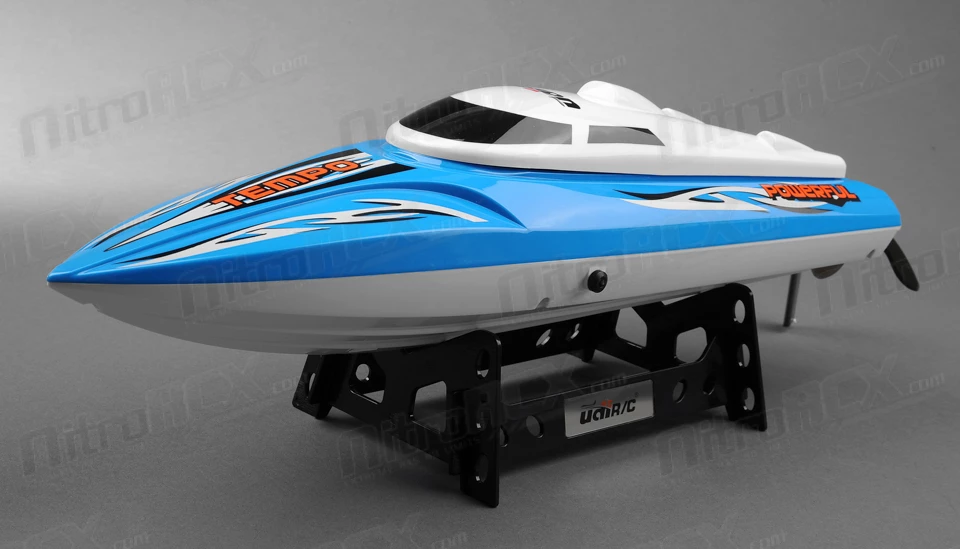 UDI 012 Power 2.4G RC Boat High Speed Racing Yacht (Blue) 2 UDI 012 Power 2.4G RC Boat High Speed Racing Yacht (Blue) - Image 2