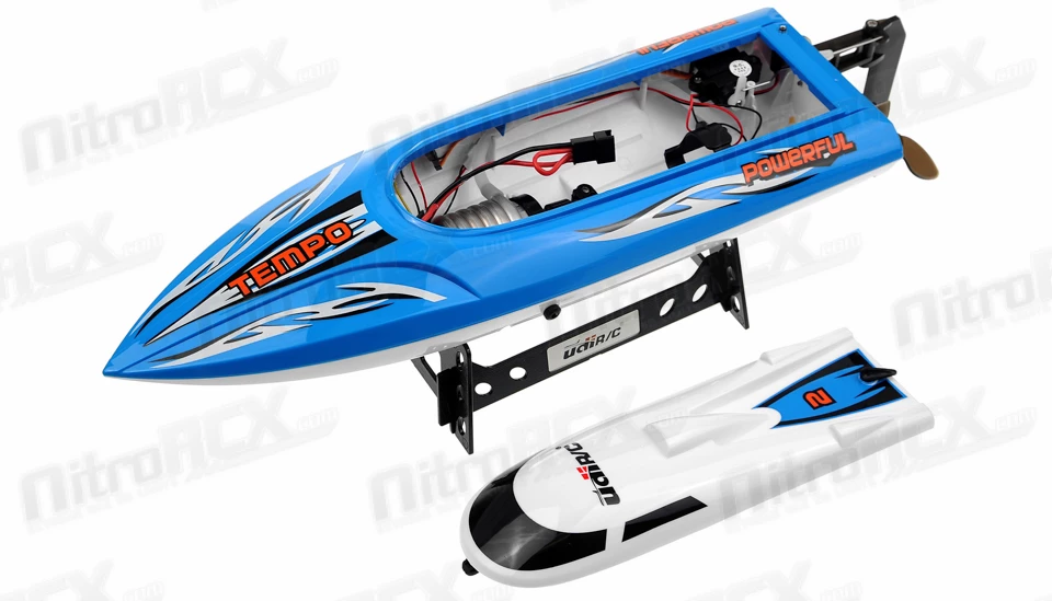 UDI 012 Power 2.4G RC Boat High Speed Racing Yacht (Blue) 8 UDI 012 Power 2.4G RC Boat High Speed Racing Yacht (Blue) - Image 8