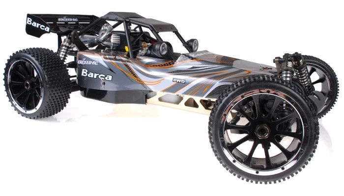Exceed RC Barca 1/5th Giant Scale 32cc Gasoline Powered Off-Road With Fail Safe Remote Control RC Buggy ARTR Almost Ready To Run RC Remote Control Buggy (Transmitter And Receiver Not Included) (Orange) 5 Exceed RC Barca 1/5th Giant Scale 32cc Gasoline Powered Off-Road With Fail Safe Remote Control RC Buggy ARTR Almost Ready To Run RC Remote Control Buggy (Transmitter And Receiver Not Included) (Orange) - Image 5
