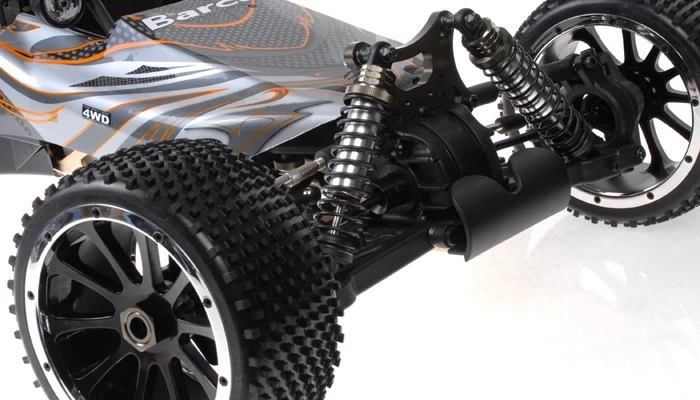 Exceed RC Barca 1/5th Giant Scale 32cc Gasoline Powered Off-Road With Fail Safe Remote Control RC Buggy ARTR Almost Ready To Run RC Remote Control Buggy (Transmitter And Receiver Not Included) (Orange) 11 Exceed RC Barca 1/5th Giant Scale 32cc Gasoline Powered Off-Road With Fail Safe Remote Control RC Buggy ARTR Almost Ready To Run RC Remote Control Buggy (Transmitter And Receiver Not Included) (Orange) - Image 11