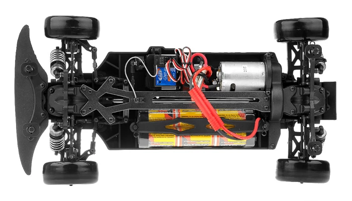 Exceed RC 2.4Ghz MadSpeed Drift Car Edition 1/10 Electric Ready To Run Drift Car (Yellow) RC Remote Control Radio Car 6 Exceed RC 2.4Ghz MadSpeed Drift Car Edition 1/10 Electric Ready To Run Drift Car (Yellow) RC Remote Control Radio Car - Image 6