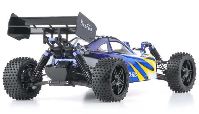 Exceed RC Off Road Buggy Radio Car 1/10 2.4Ghz Electric SunFire RTR Off Road Buggy Fire Blue RC Remote Control Buggy 4 Exceed RC Off Road Buggy Radio Car 1/10 2.4Ghz Electric SunFire RTR Off Road Buggy Fire Blue RC Remote Control Buggy - Image 4