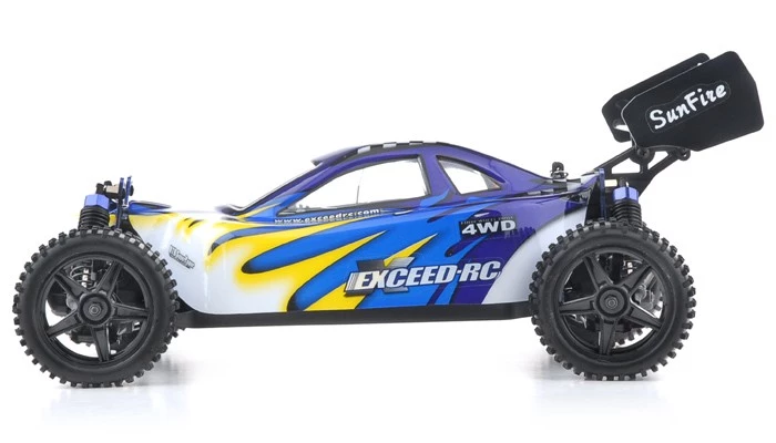 Exceed RC Off Road Buggy Radio Car 1/10 2.4Ghz Electric SunFire RTR Off Road Buggy Fire Blue RC Remote Control Buggy 5 Exceed RC Off Road Buggy Radio Car 1/10 2.4Ghz Electric SunFire RTR Off Road Buggy Fire Blue RC Remote Control Buggy - Image 5