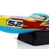 1:6 Scale Himoto Iron Track Manta Ray 17" Deep V Ready To Run Racing Boat Blue