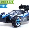 Exceed RC HSP Brushless PRO Off Road Buggy Radio Car 1/10th Electric SunFire RTR Off Road Buggy (EE Blue) RC Remote Control Buggy W/ Aluminum Upgraded Shocks + 3s LiPo Ready
