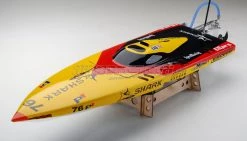 Exceed RC Boat Electric Powered (EP) Fiberglass Shark 650EP Mono1 Brushless (ESC 80A)