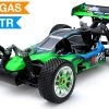 Exceed RC 1/8th Scale MadFire .21 Nitro Fuel 4WD Buggy 100% RTR For Beginners 2.4Ghz Control [Gama Green] RC Remote Control Radio Car