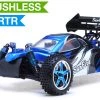 Exceed RC HSP Brushless PRO Off Road Buggy Radio Car 1/10th 2.4Ghz Electric SunFire RTR Off Road Buggy (BB Blue) RC Remote Control Buggy W/ Aluminum Upgraded Shocks + 3s LiPo Ready