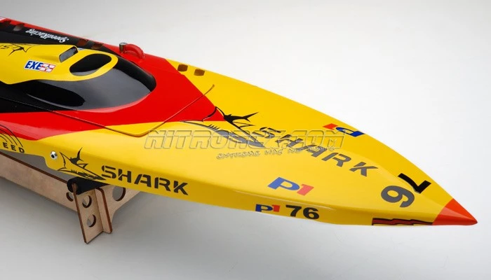 Exceed Racing Electric Powered Fiberglass Shark 650EP Boat KIT 6 Exceed Racing Electric Powered Fiberglass Shark 650EP Boat KIT - Image 6
