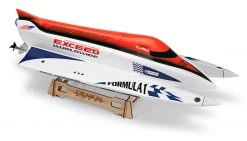 Exceed Formula 1 620MM Electric Powerboat Almost Ready To Run With Outboard Motor System