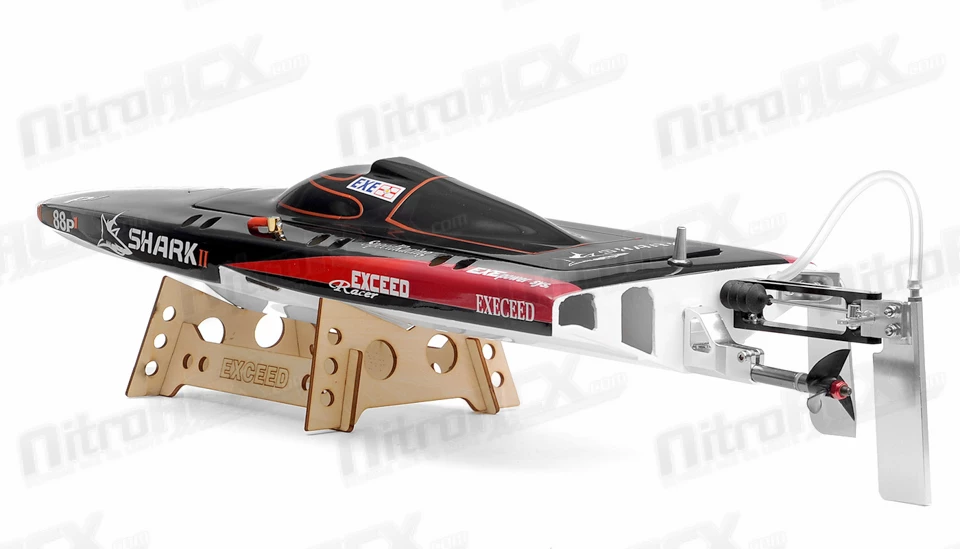Exceed RC Electric Powered Fiberglass Shark II Mono 1 Brushless Almost Ready To Run Boat 5 Exceed RC Electric Powered Fiberglass Shark II Mono 1 Brushless Almost Ready To Run Boat - Image 5